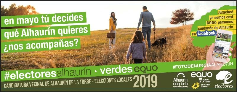 Electores-VerdesEQUO presentará candidatura vecinal a las elecciones de mayo en Alhaurín de la Torre