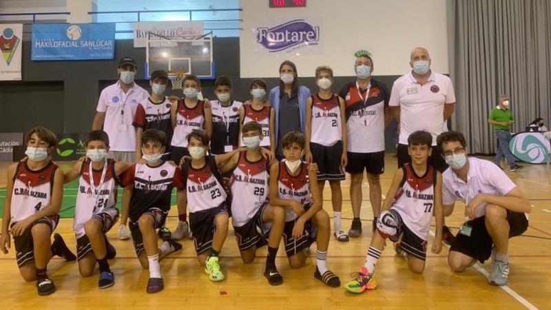 El C.B. Algazara empieza el Campeonato de Andalucía, de una manera impecable