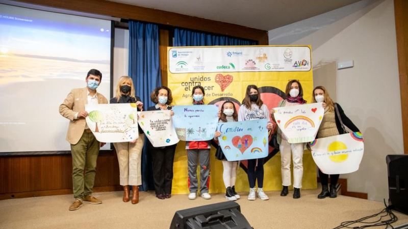 La alumna de Sexto de Primaria de El Pinar Chenran Ji gana el I certamen malagueño de cartas contra el Cáncer Infantil