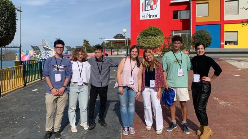 Medio centenar de oradores de toda Málaga se dan cita en el evento del  ‘European Youth Parliament’ (EYP) del Colegio El Pinar