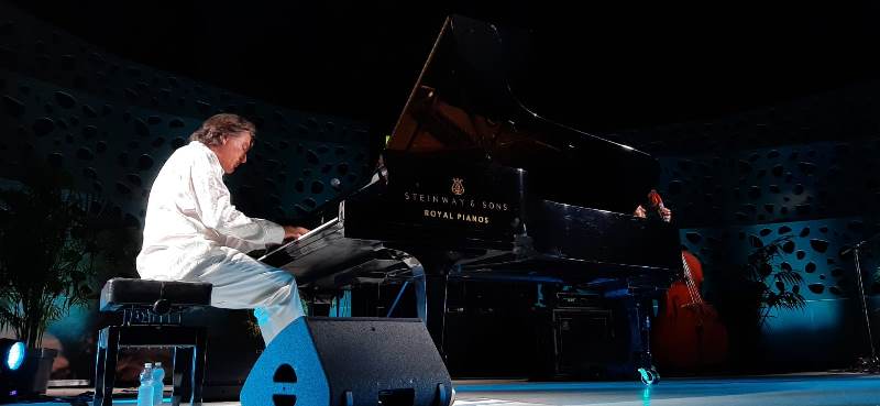 El piano de Dorantes brilla en la tercera velada del Portón del Jazz