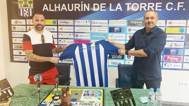 El exmalaguista Apoño, fichaje estrella del Alhaurín de la Torre CF para la próxima campaña