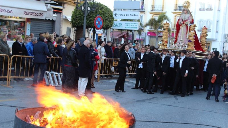 La Virgen de la Candelaria vuelve a hacer historia en Alhaurín de la Torre