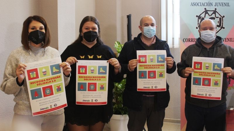 Juventud y Corresponsales Juveniles inician una recogida de juguetes nuevos o seminuevos