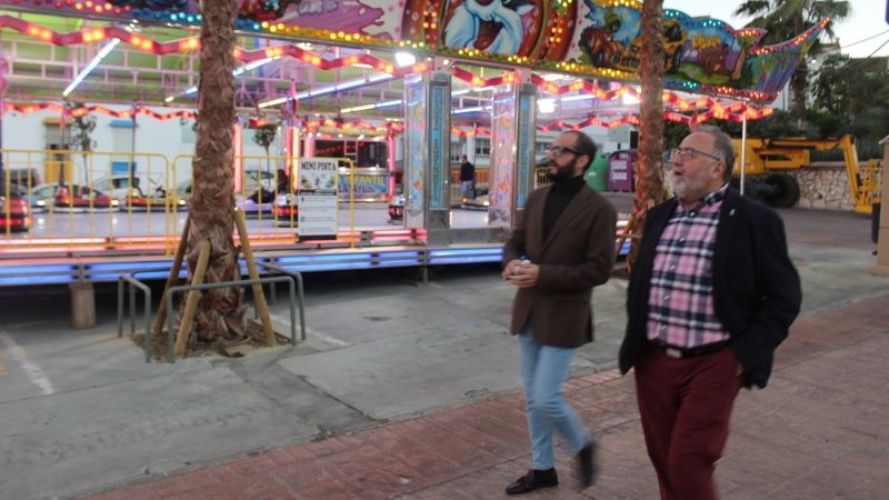 El mini-parque de atracciones infantiles del Recinto Ferial funcionará hasta el 9 de enero