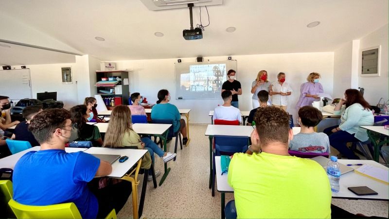 Emprendedores de Startup malagueñas explican sus claves de negocio en la FP del Colegio El Pinar