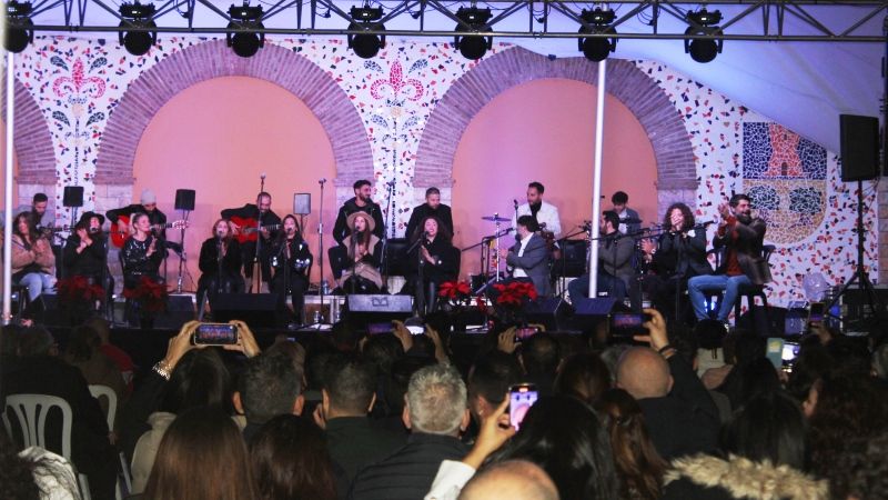 Amorai y Así canta Jerez en Navidad triunfan con sus espectáculos en el Parque Municipal