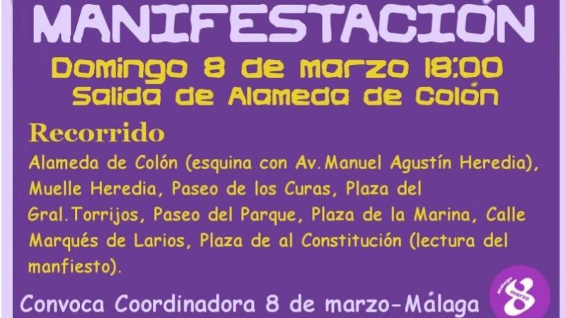 Adelante Alhaurín de la Torre anima a participar en la manifestación del próximo #8M