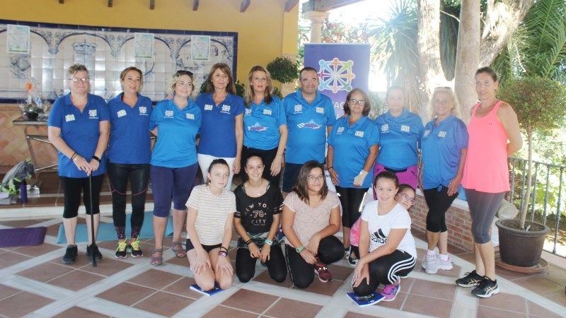 La Asociación de Afectados y Familiares por la Esclerosis Múltiple celebró un taller de yoga