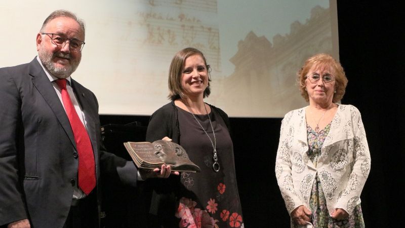 Laura Lara combina investigación con música en la gala de entrega del V Premio Sesmero