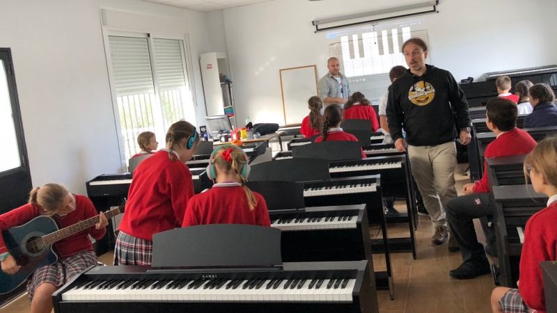 El Colegio El Pinar pone en marcha una nueva Academia de Música abierta a todos los públicos