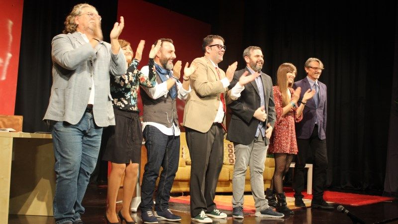 'La cena de los idiotas' llena el Centro Cultural en el arranque del Ciclo de Teatro de Otoño