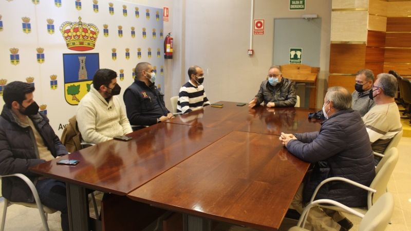 Reunión institucional con las tres cofradías locales para analizar la próxima Semana Santa