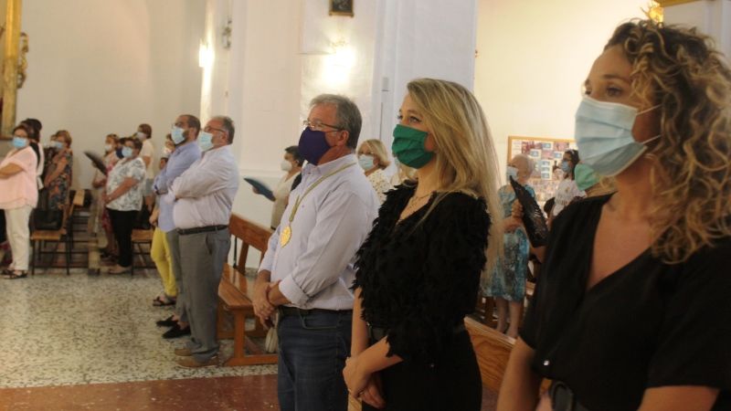 Una sencilla misa puso el cierre a las celebraciones alternativas por la Feria de San Juan Bautista
