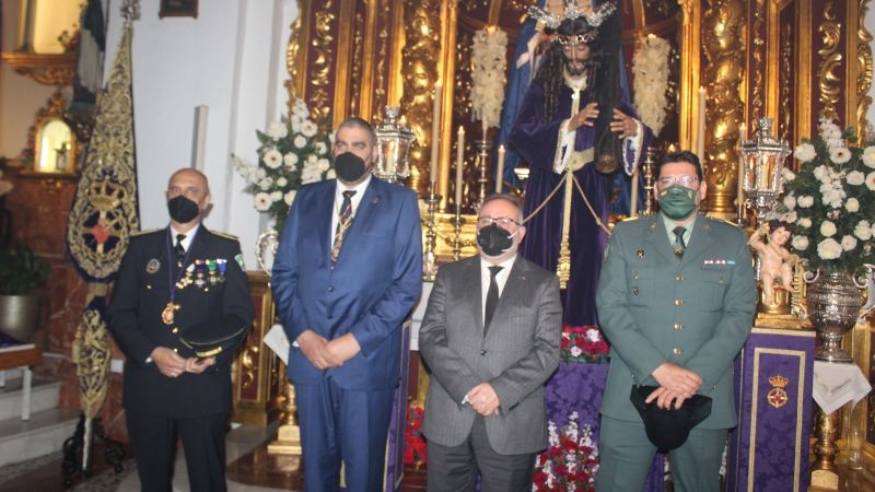 El tradicional Vía Crucis de Los Moraos cambia de formato por la pandemia y se celebra de forma íntima en la iglesia