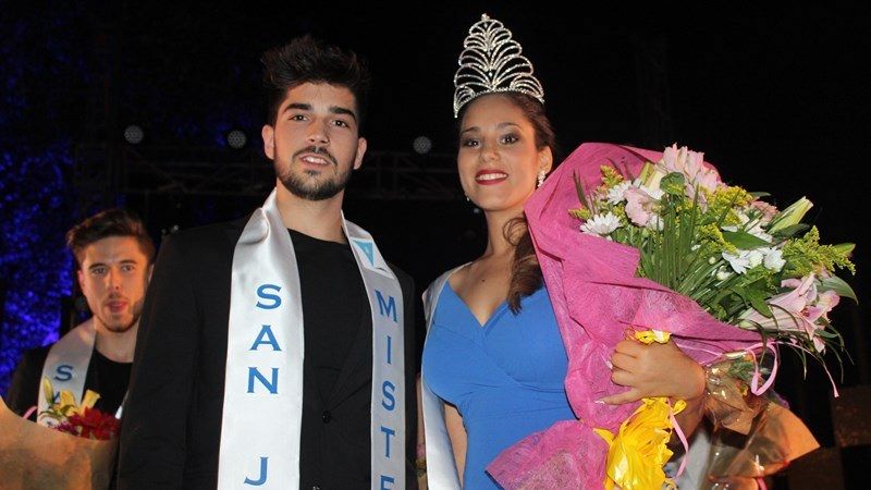 Leyza Villalba y Edgar Benítez, Reina y Míster de la Feria de San Juan 2018