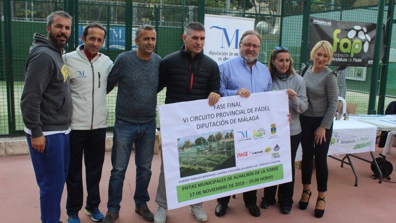 Alhaurín de la Torre, sede del Circuito Provincial de Pádel, con una gran acogida