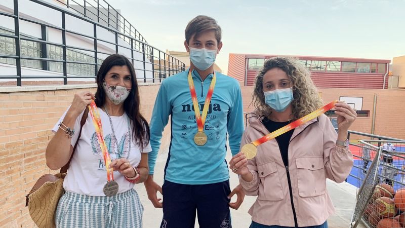 Salvador García, subcampeón andaluz de lanzamiento de peso participará en el Campeonato de España