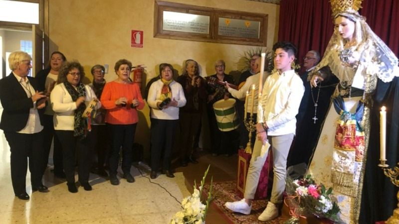 Besamanos de la Asociación de Fieles de Nuestra Señora de la Esperanza