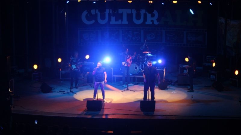 Noche de rock y flamenco en el auditorio de la Finca El Portón
