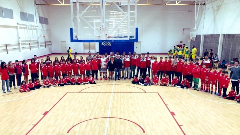 El colegio El Pinar; sede de la final provincial de la Liga Infantil Malagueña de Baloncesto