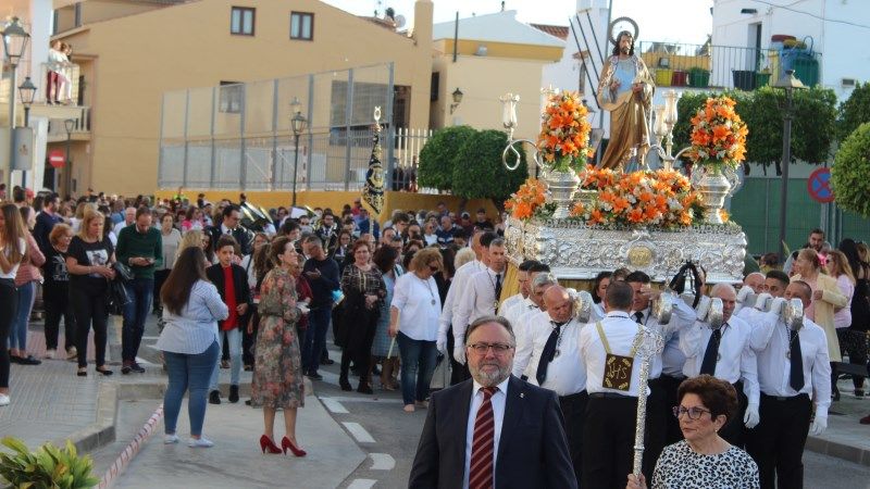 El Peñón celebra la procesión de San José Obrero