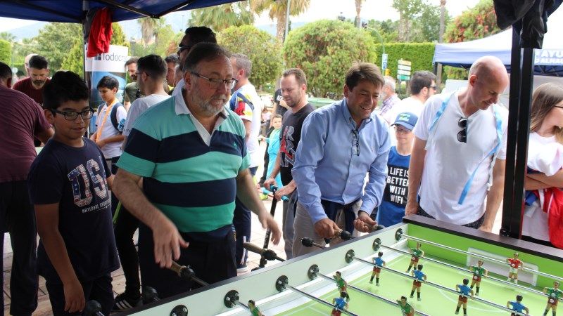 Más de 140 personas participan este fin de semana en el Campeonato de España de Futbolín