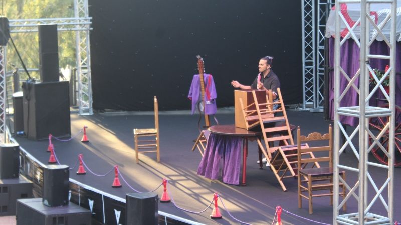 El espectáculo 'Sin Ojan' de Cirkorama triunfa en El Portón con su fusión de flamenco, teatro y circo