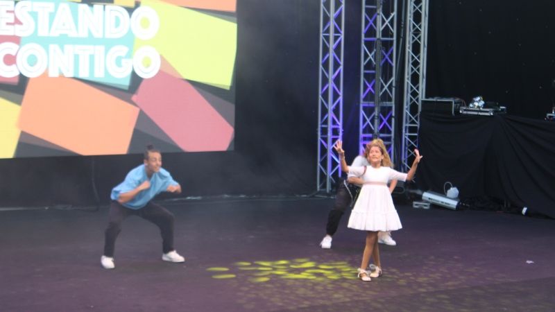 Soleá y Melani, de Eurovisión Junior, protagonizan un vibrante concierto en El Portón