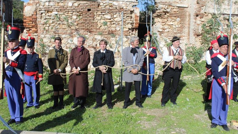 Torrealquería se vuelca con la recreación del cerco y rendición de Torrijos y sus compañeros