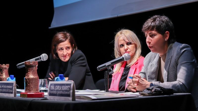 Carla Suárez y Pilar Casado coinciden en que la asignatura pendiente en el deporte “es la igualdad”