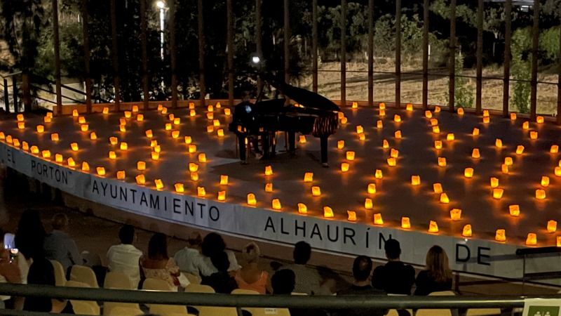 Magia y romanticismo en el concierto de David Gómez en la Finca El Portón