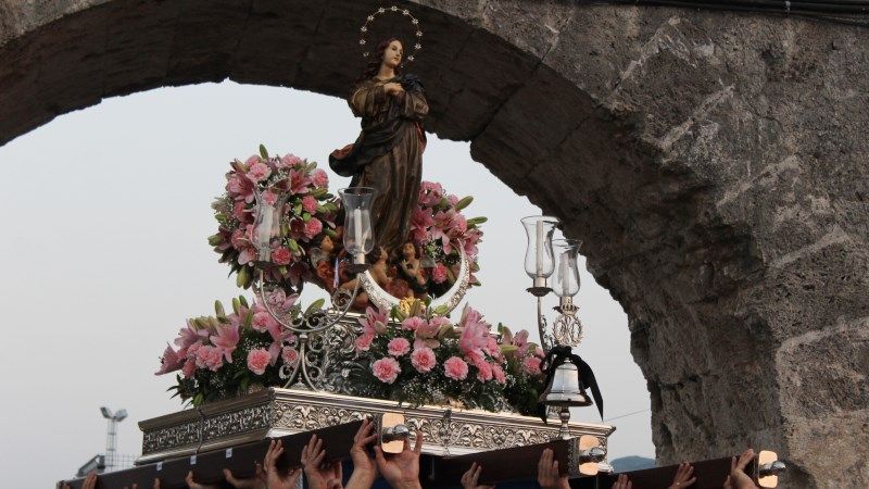 La procesión de la Virgen de la Asunción de Zapata cumple 20 años
