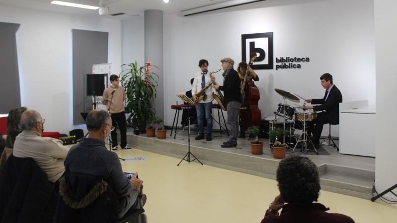 Nueva sesión de poesía y jazz en la Biblioteca Pública, con el poeta Ignacio Pérez y un cuarteto