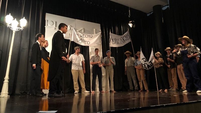 El teatro es historia en El Pinar