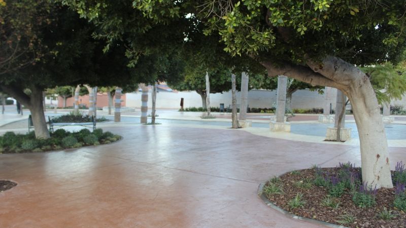 El nuevo parque de la Finca San Francisco pone a disposición más de 5.000 metros para uso público