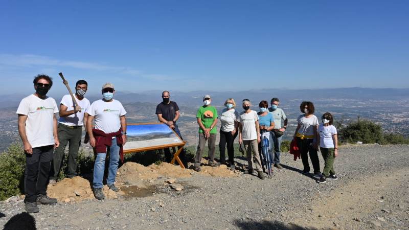 La PDSS inaugura el "mirador de Jarapalos"