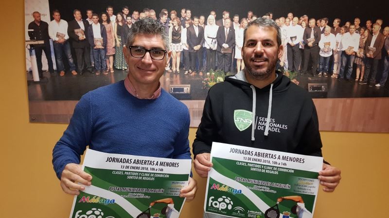 Este sábado Jornada de pádel abierta a menores en las canchas municipales de Alhaurín de la Torre