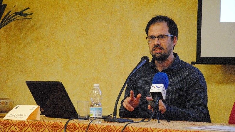 Carlos Córcoles repasa el periodismo de datos en el arranque de las jornadas sobre comunicación