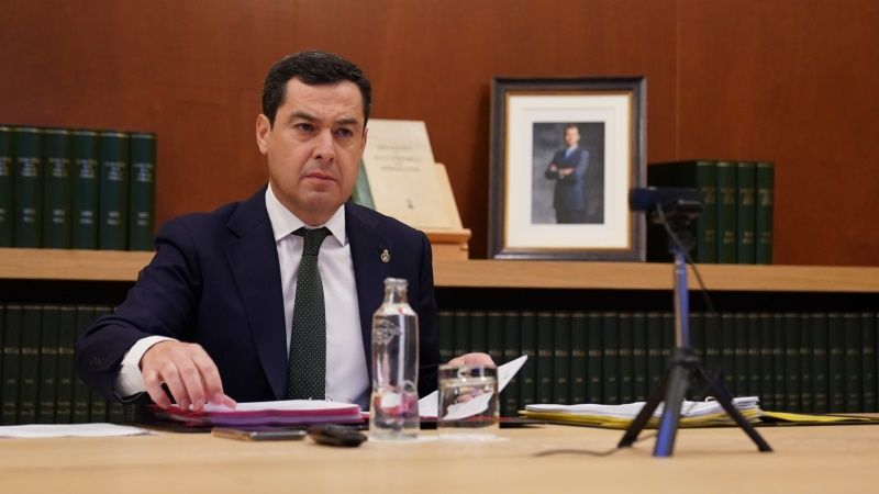 Moreno pide a Sánchez agilizar la distribución del material sanitario y los tests de detección para el coronavirus