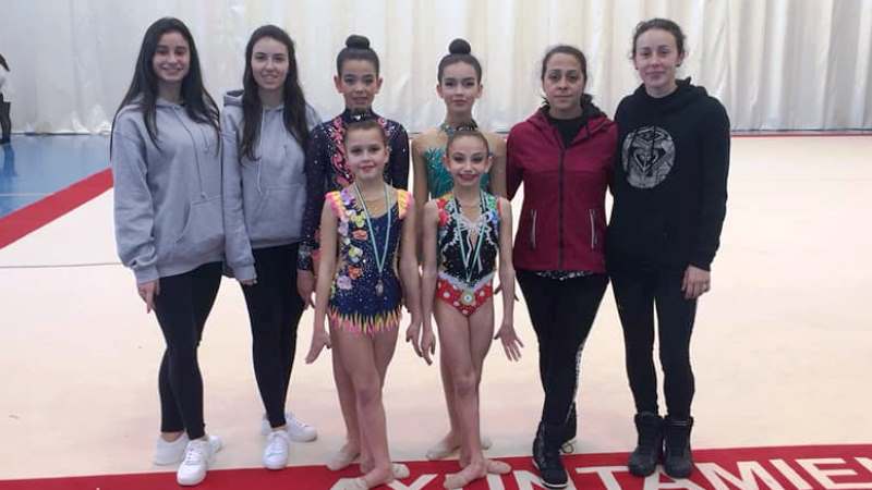 La gimnasia rítmica de Alhaurín de la Torre comienza la temporada con éxitos