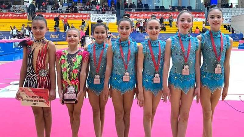 Grandes resultados de la gimnasia rítmica de Alhaurín durante el fin de semana