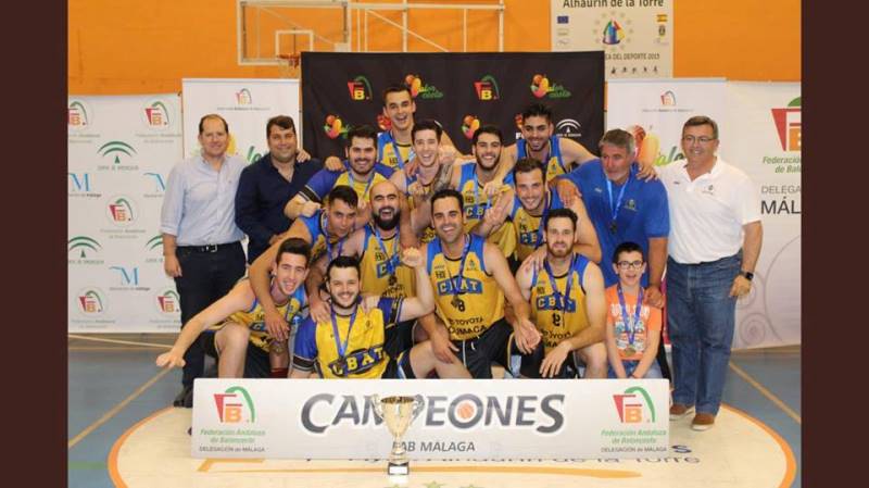 El Senior del Club Baloncesto Alhaurín de la Torre asciende a la 1ª División Nacional Masculina