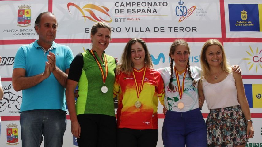 Míriam Alcántara, subcampeona de España Sub 23 de Enduro