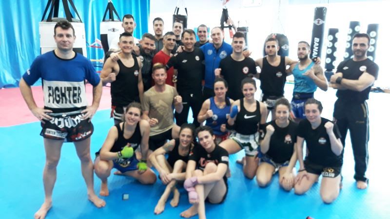 Francis Menjíbar y María García concentrados con la selección española en Madrid