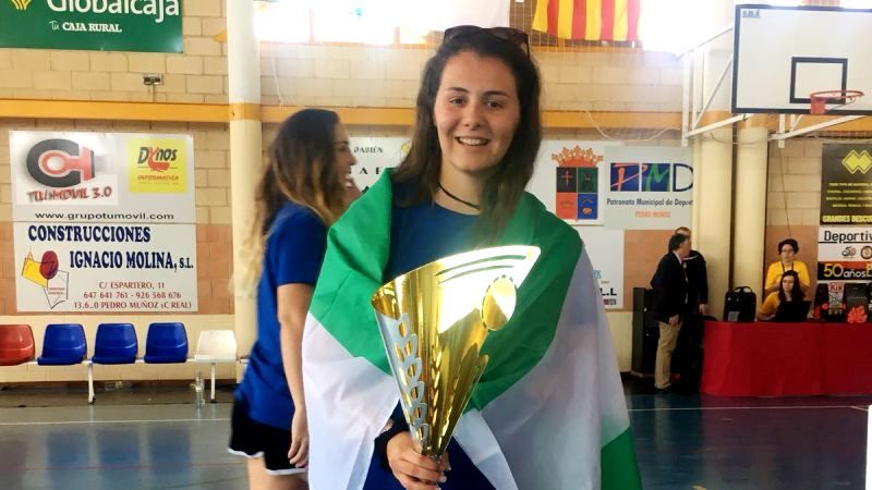 La alhaurina Mari Paz Romero asciende con el Málaga Norte a la 2ª División del balonmano nacional