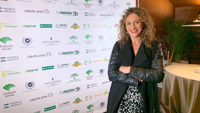 La concejala de Comercio, Empleo y Empresa, en la gala de entrada de los Premios Enterprise 4.0