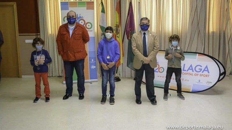 Mario Alarcón, del Club de Ajedrez Alhaurín de la Torre, gana los Juegos Municipales de Málaga