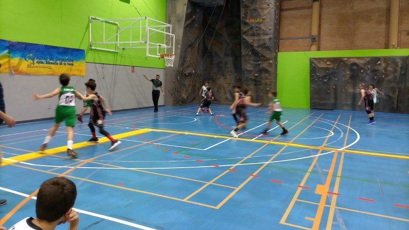 El equipo Minibasket Negro del CB Algazara suma la quinta victoria consecutiva en la fase Campeonato de Andalucía