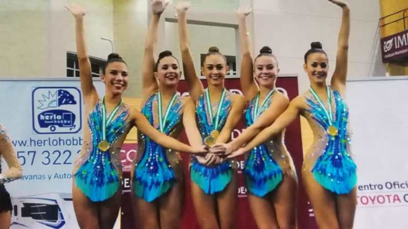 Cara y cruz para la rítmica de Alhaurín de la Torre en el Campeonato de Andalucía